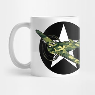 American Airforce P51D Mustang Pilot Gift Battle of Britain Mug